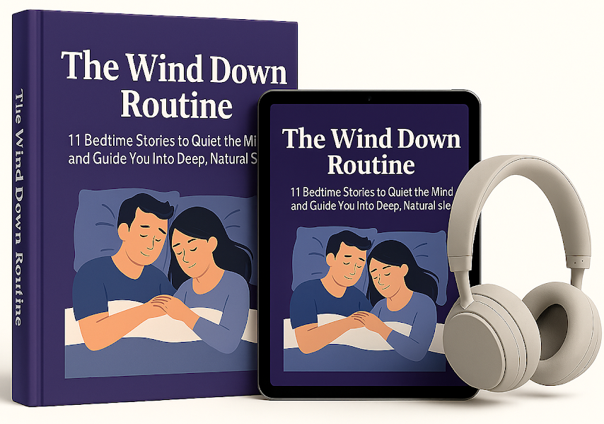 The Wind Down Routine Bundle — Dr. Collins' sleep stories eBook and audio — free digital bonus with Yu Sleep