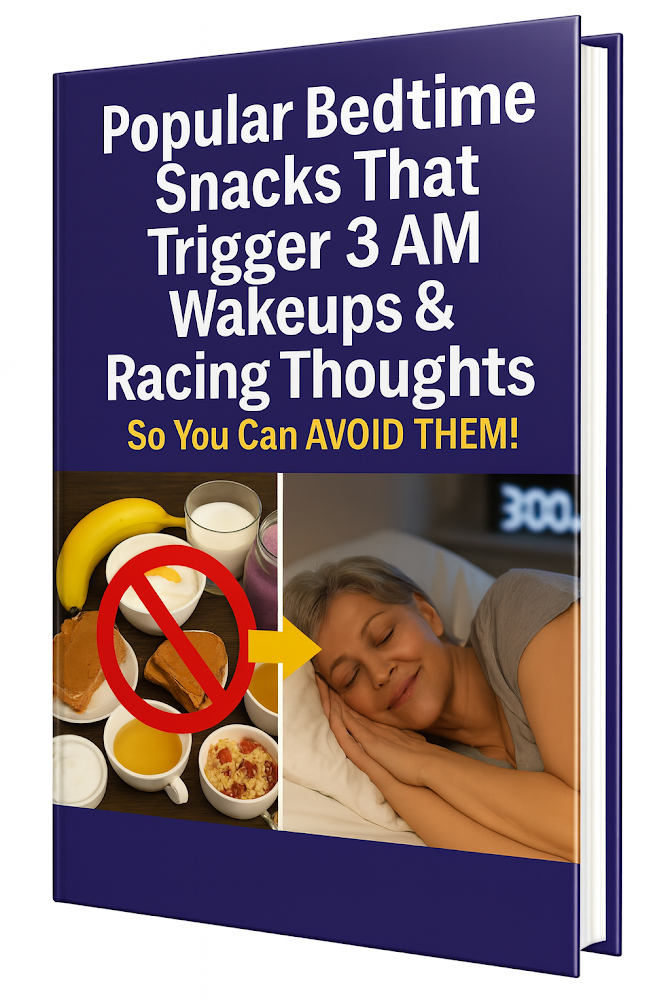 Popular Bedtime Snacks That Trigger 3 AM Wakeups — free guide bonus with Yu Sleep